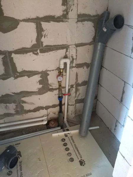 Коттедж в Кривцово: отопление, водопровод и канализация — фото 12